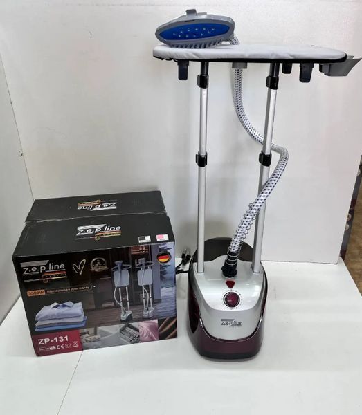 Відпарювач вертикальний зі стійкою для одягу 3500W Zepline ZP-131 (Бордовий) ZP-131 Бордо фото
