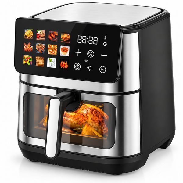Аерофритюрниця мультипіч 2 Тена DOMOTEC MS-3224, 12 л, 4500 Вт, Аерогриль MS-3224 фото