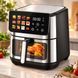Аерофритюрниця мультипіч 2 Тена DOMOTEC MS-3224, 12 л, 4500 Вт, Аерогриль MS-3224 фото 1