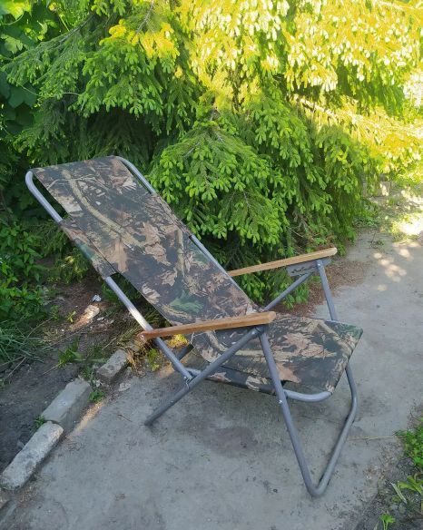 Розкладне крісло &laquo;Пікнік&raquo; для кемпінгу, риболовлі, пікніка та відпочинку V-p01 фото