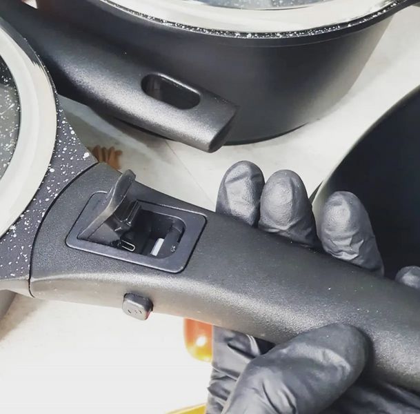 Набір кухонного посуду 10 предметів із мармуровим покриттям Edenberg EB-5632 / Набір каструль (казанов) EB-5632 фото