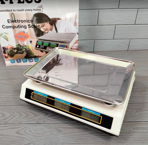 Ваги електронні торговельні A-Plus SC-1660 до 50 кг для продуктів і складу SC-1660 фото