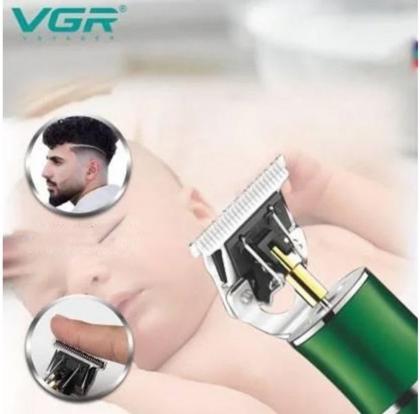 Тример Професійний для стриження волосся й бороди VGR V-193 / Машинка Акумуляторна V-193 фото
