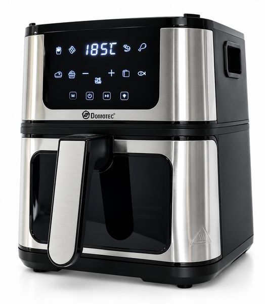Аерофритюрниця й електрогриль 2 в 1 DOMOTEC MS-3225 7 л 3800 Вт, мультипіч для дому MS-3225 фото