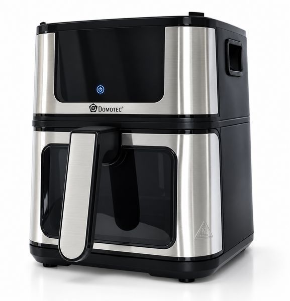 Аерофритюрниця й електрогриль 2 в 1 DOMOTEC MS-3225 7 л 3800 Вт, мультипіч для дому MS-3225 фото