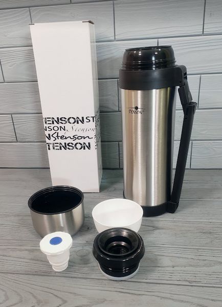 Великий вакуумний термос Stenson MT-0275 1800 мл харчовий/питний з чашкою MT-0275 фото