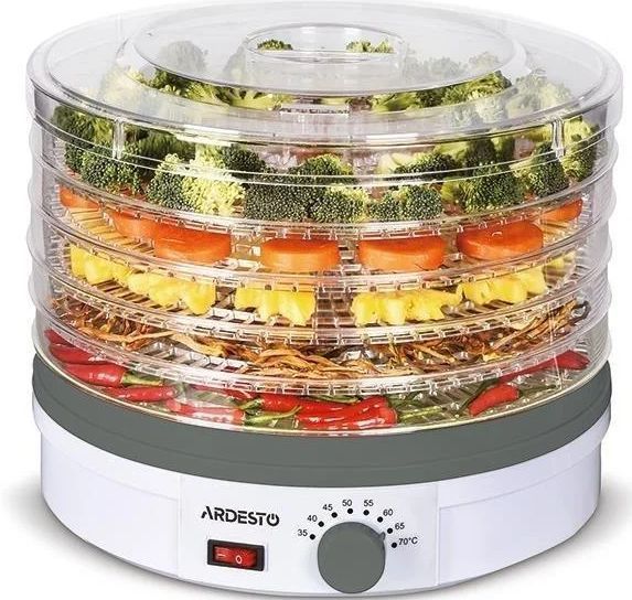 Сушилка для овощей и фруктов FOOD DEHYDRATOR WF260 500 W Белая WF260 фото