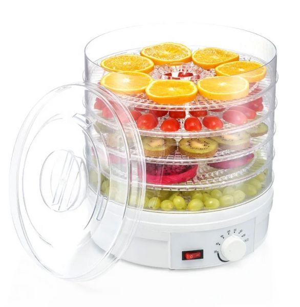 Сушилка для овощей и фруктов FOOD DEHYDRATOR WF260 500 W Белая WF260 фото