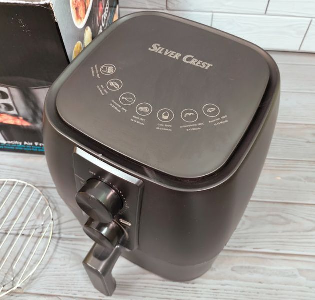 Аерофритюрниця SILVER CREST ZP-056 6 л 3000W / Неоливна електрична фритюрниця ZP-056 фото