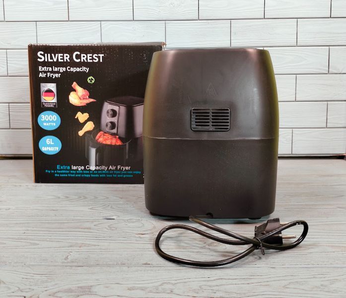 Аерофритюрниця SILVER CREST ZP-056 6 л 3000W / Неоливна електрична фритюрниця ZP-056 фото