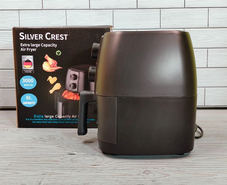 Аерофритюрниця SILVER CREST ZP-056 6 л 3000W / Неоливна електрична фритюрниця ZP-056 фото
