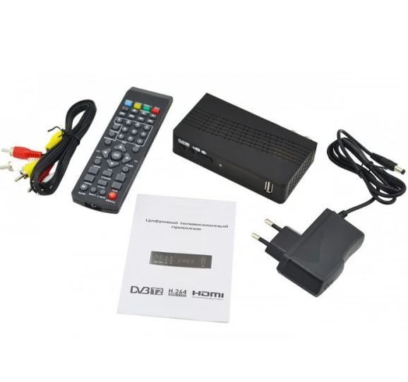 Цифровий ресивер DVB-T2 MEGOGO SMALL з підтримкою wi-fi адаптера НФ-6178 фото
