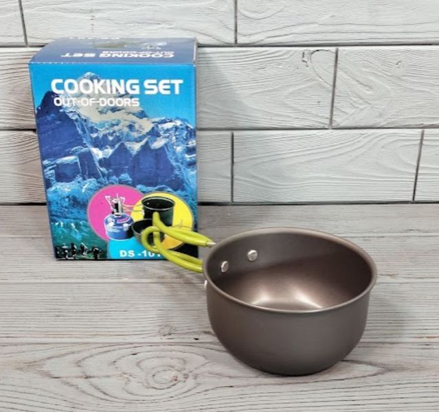 Набор посуды для пикника и туризма на 1 персону Cooking Set DS-101 / Посуда для путешествий DS-101 фото