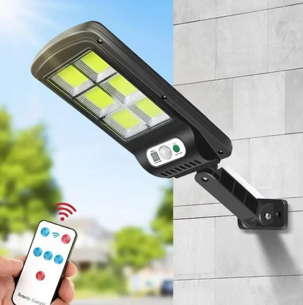 Вуличний ліхтар на сонячній батареї LED Solar Street Light BL BK-120-6COB BK120 фото