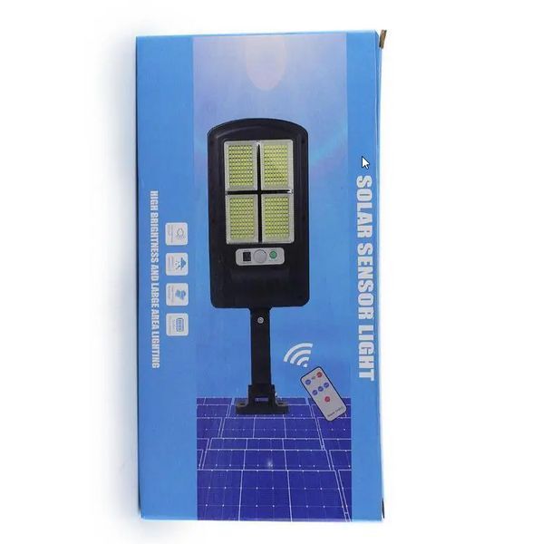 Вуличний ліхтар на сонячній батареї LED Solar Street Light BL BK-120-6COB BK120 фото