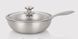 Cковорода глубокая WOK из нержавеющей стали 26см Benson BN-589 / Сковородка профессиональна BN-589 фото 1