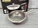 Cковорода глубокая WOK из нержавеющей стали 26см Benson BN-589 / Сковородка профессиональна BN-589 фото 4