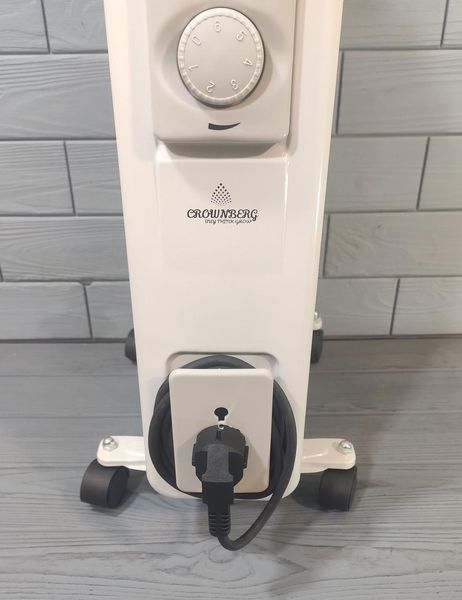 Обогреватель масляный Crownberg CB-9-S 2000W Радиатор электрический на 9 Секций CB-9-S фото