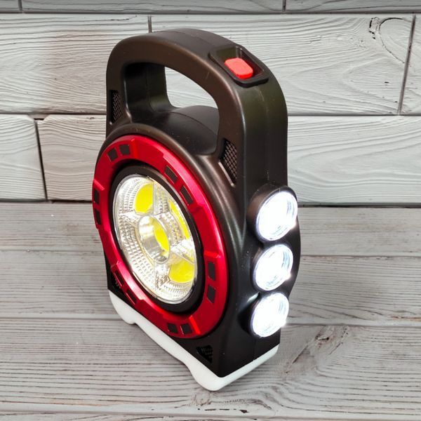 Ліхтар на сонячній батареї Hurry-bolt HB-6678C 20 W з функцією Power bank/ліхтарик переносний із ручкою HB-6678C фото