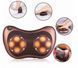 Роликовий масажер Massage Pillow WJ008 для шиї та спини, подушка для релаксу WJ008 фото 3