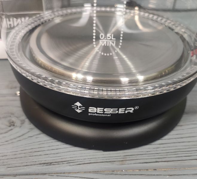 Чайник електричний кухонний Besser 10327 скляний 1,8 л з LED підсвіткою 10327 фото