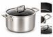 Каструля Besser Premium 10386-28 7.5 л (d-28 см*12.5 см) нержавіюча сталь з антипригарним покриттям Соти 10386-28 фото 1