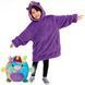 Дитяча толстовка-іграшка Huggle Pets Ultra Plus Hoodie -Фіолетовий / Кофта-іграшка / М'яка іграшка-подушка -фиол фото 1