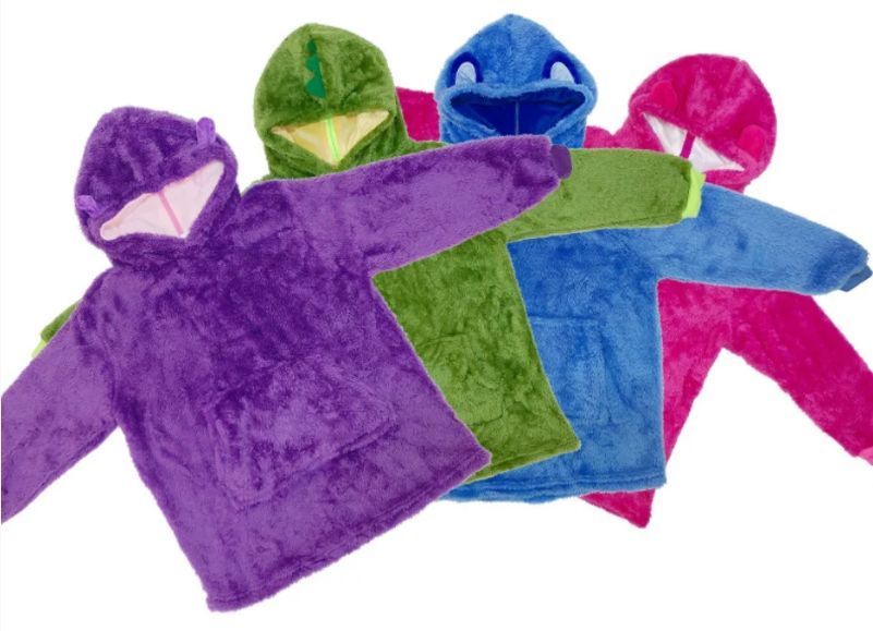 Дитяча толстовка-іграшка Huggle Pets Ultra Plus Hoodie -Фіолетовий / Кофта-іграшка / М'яка іграшка-подушка -фиол фото