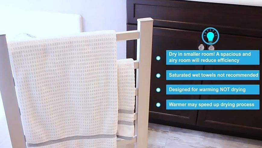 Сушарка для рушників електрична підлогова 90W 53*35*91 см Besser 10366/Електрична сушарка для білизни 10366 фото