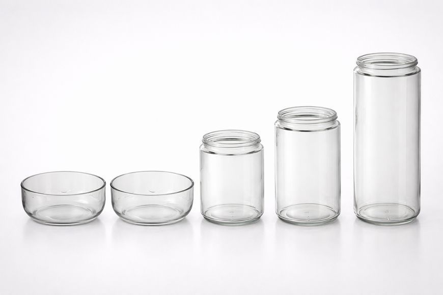 Набор пищевых контейнеров Glassware 27085 GB для хранения продуктов и сыпучих 27085 GB фото