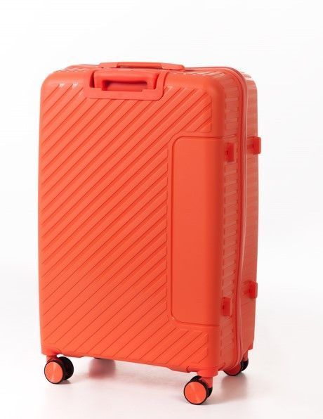 Большой дорожный чемодан полипропилен Travel world 36983L-OR (Orange/Оранжевый) на колесах и кодовым замком R36983L-OR фото