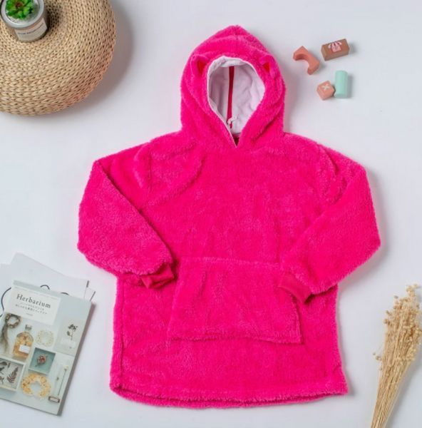 Детская толстовка-игрушка Huggle Pets Ultra Plus Hoodie -Розовый/ Кофта-игрушка / Мягкая игрушка-подушка -роз фото