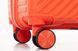 Большой дорожный чемодан полипропилен Travel world 36983L-OR (Orange/Оранжевый) на колесах и кодовым замком R36983L-OR фото 11