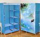 Шкаф складной тканевый на 2 секции Storage Wardrobe KM-105 (106х45х170 см) Органайзер для одежды KM-105 фото 4