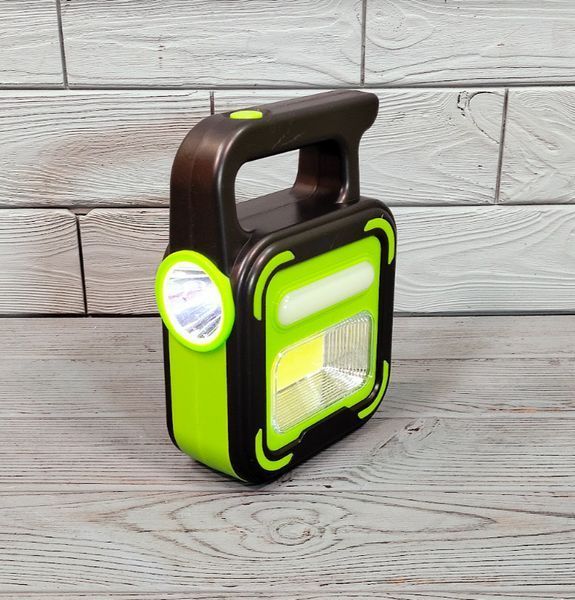 Ліхтар кемпінговий із функцією Power Bank JD-925/Ліхтарик &mdash; лампа переносна з ручкою JD-925-син фото