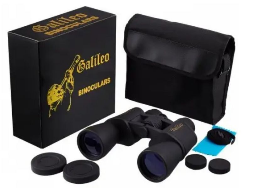 Бінокль для спостереження GALILEO W6 20X50 / Бінокль для туризму Galileo W6 фото