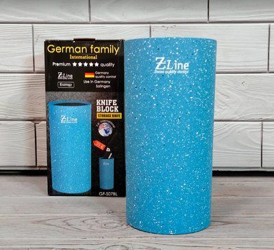 Підставка для ножів German Family GF-S07BL/Настільна підставка для ножів GF-S07BL фото