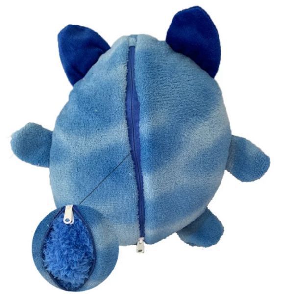 Детская толстовка-игрушка Huggle Pets Ultra Plus Hoodie -Синяя / Кофта-игрушка / Мягкая игрушка-подушка -синяя фото