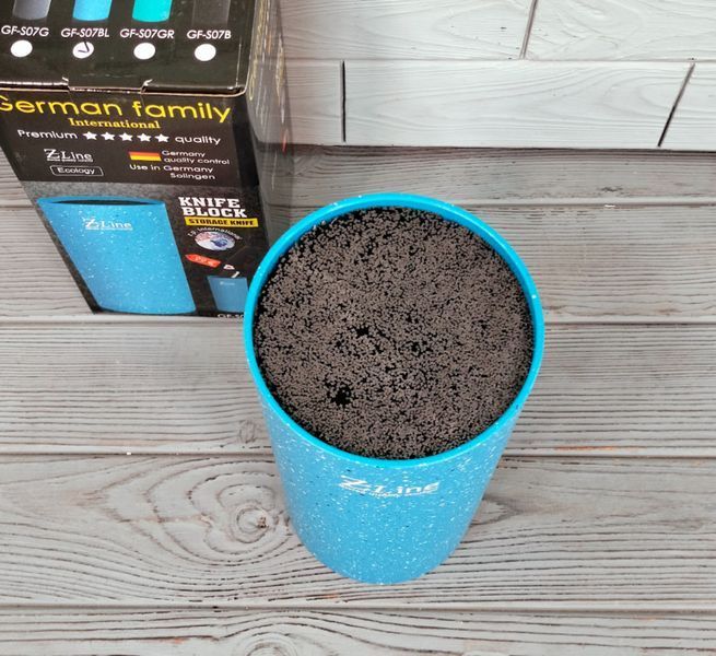 Підставка для ножів German Family GF-S07BL/Настільна підставка для ножів GF-S07BL фото