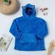 Детская толстовка-игрушка Huggle Pets Ultra Plus Hoodie -Синяя / Кофта-игрушка / Мягкая игрушка-подушка -синяя фото 3