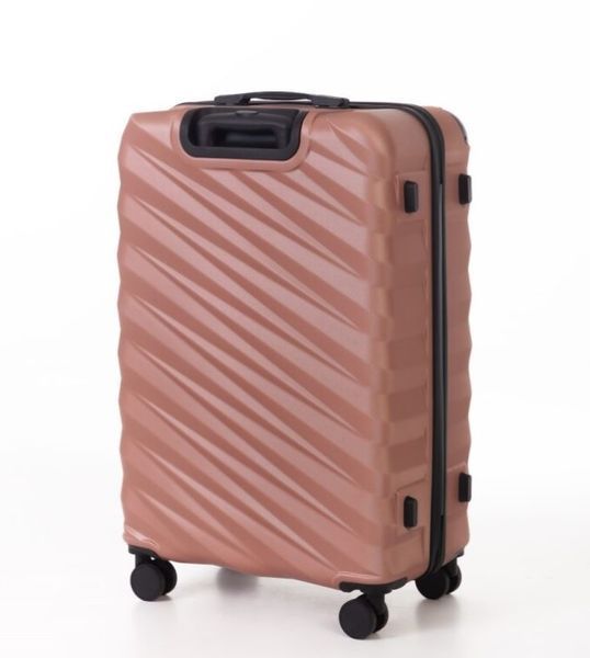 Большой дорожный чемодан ABS-пластик Travel World R37244L-RG (Rose Gold/Розовое золото) на колёсах R37244L-RG фото