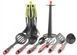 Набір кухонного приладдя KITCHEN TOOLS з 7 предметів - зелений -зел фото 9