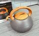Чайник со свистком из нержавеющей стали 3л Edenberg EB-8802 / Чайник для плиты Серый EB-8802-черн фото 4