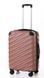 Средний дорожный чемодан ABS-пластик Travel World R37244М-RG (Rose Gold / Розовое золото) на колёсах R37244М-RG фото 4