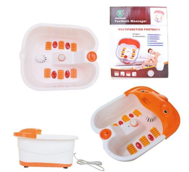 Ванночка массажер для ног Multifunction Footbath Massager RF-368A-1 Гидромассажная ванночка для ног 368A-1 фото
