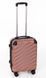 Малый дорожный чемодан ABS-пластик Travel World R37244S-RG (Rose Gold / Розовое золото) на колёсах R37244S-RG фото 3