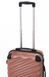 Малый дорожный чемодан ABS-пластик Travel World R37244S-RG (Rose Gold / Розовое золото) на колёсах R37244S-RG фото 5