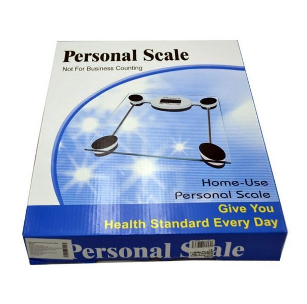 Весы напольные стеклянные до 180 кг Personal Scare R88491 / Электронные напольные весы R88491 фото