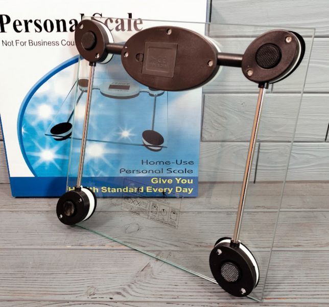 Весы напольные стеклянные до 180 кг Personal Scare R88491 / Электронные напольные весы R88491 фото