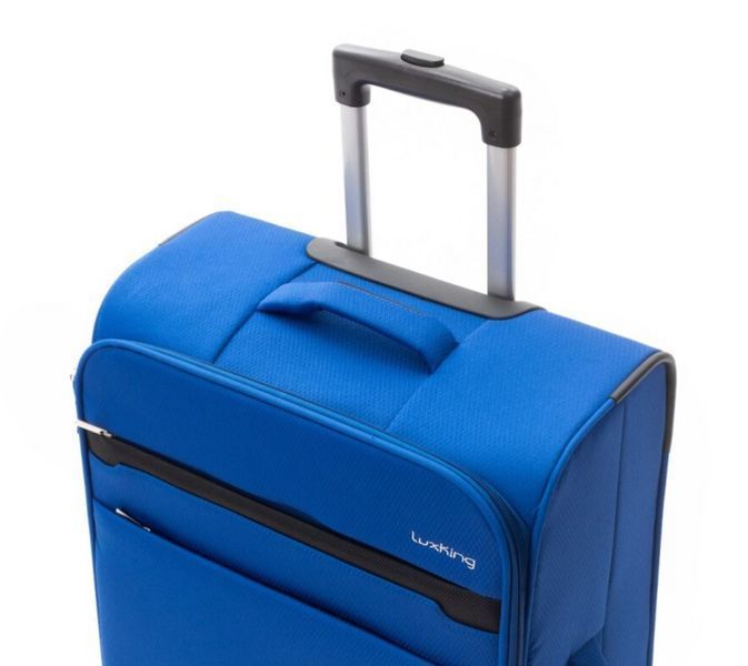Середня дорожня валіза 66&times;46&times;24 см LuxKing R30887 (M) на коліщатках з телескопічною ручкою R30887 (M) Синий фото